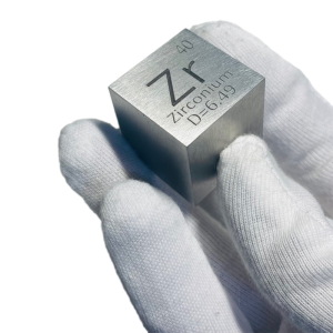 1 Inch Cube of Zirconium