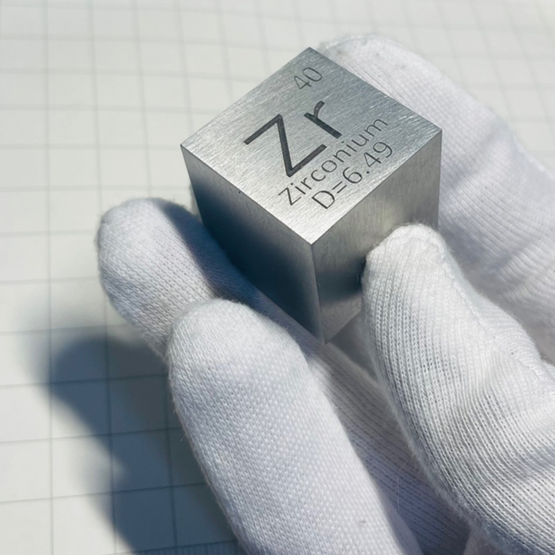 12-锆立方1英寸-MN-1 1 Inch Cube of Zirconium - Image 2
