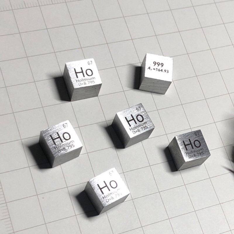 钬立方10mm-MINI-1 10mm Element Cube of Holmium Ho - Image 2