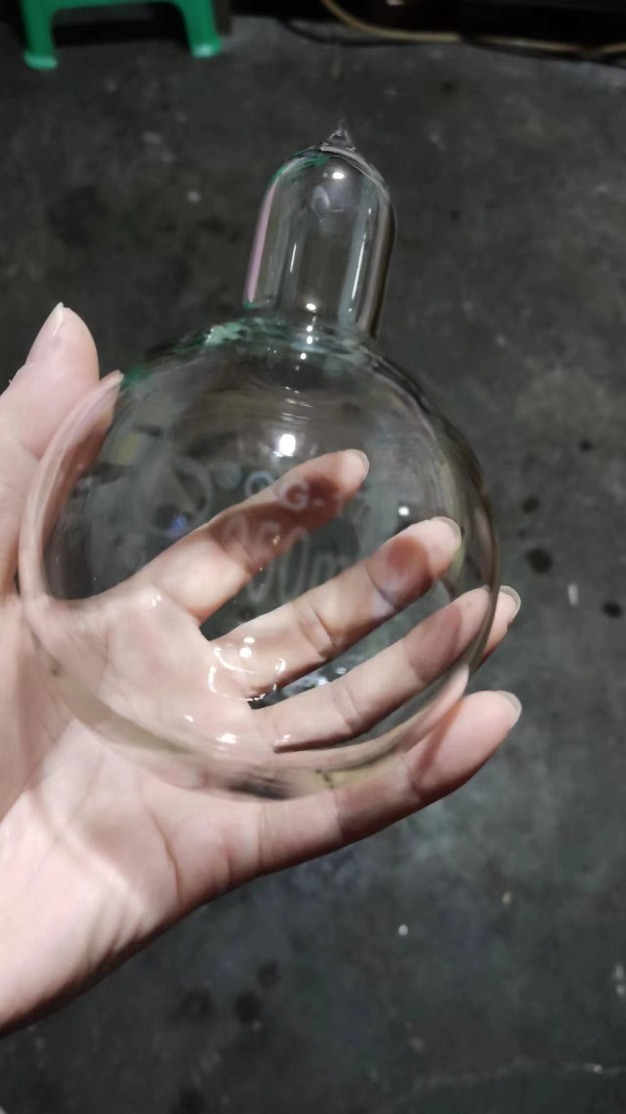8.5cm 8cm Xenon Ball Glass Sealed Rare Gas Sample for Collection Hobby Experiment - Image 2