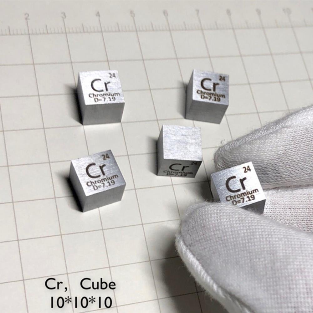 10313ad6a0cadb67b7b24bdd81598276f15.jpg 1cm Metal Chromium Cubic Element Periodic Phenotype High-purity Cr 99.7% - Image 2