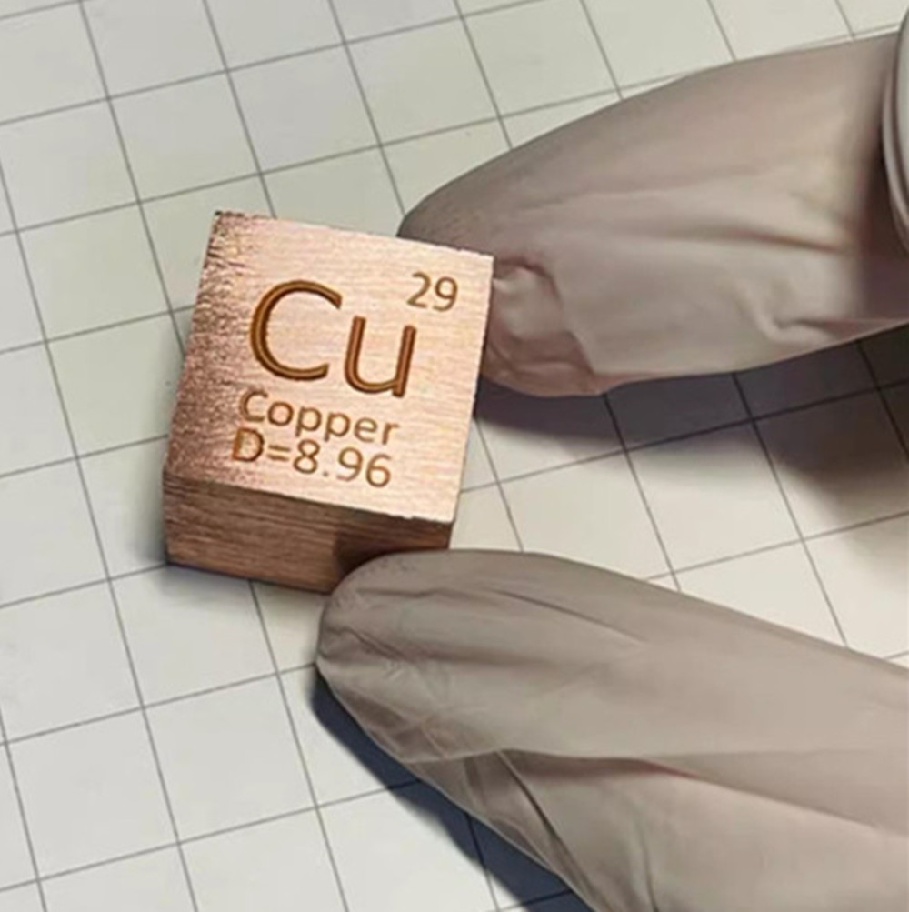 31c2fc9296414582d8d29cb435c7422f442.jpg 20mm Copper Cubic Periodic Phenotype Cubic Cu 99.95%