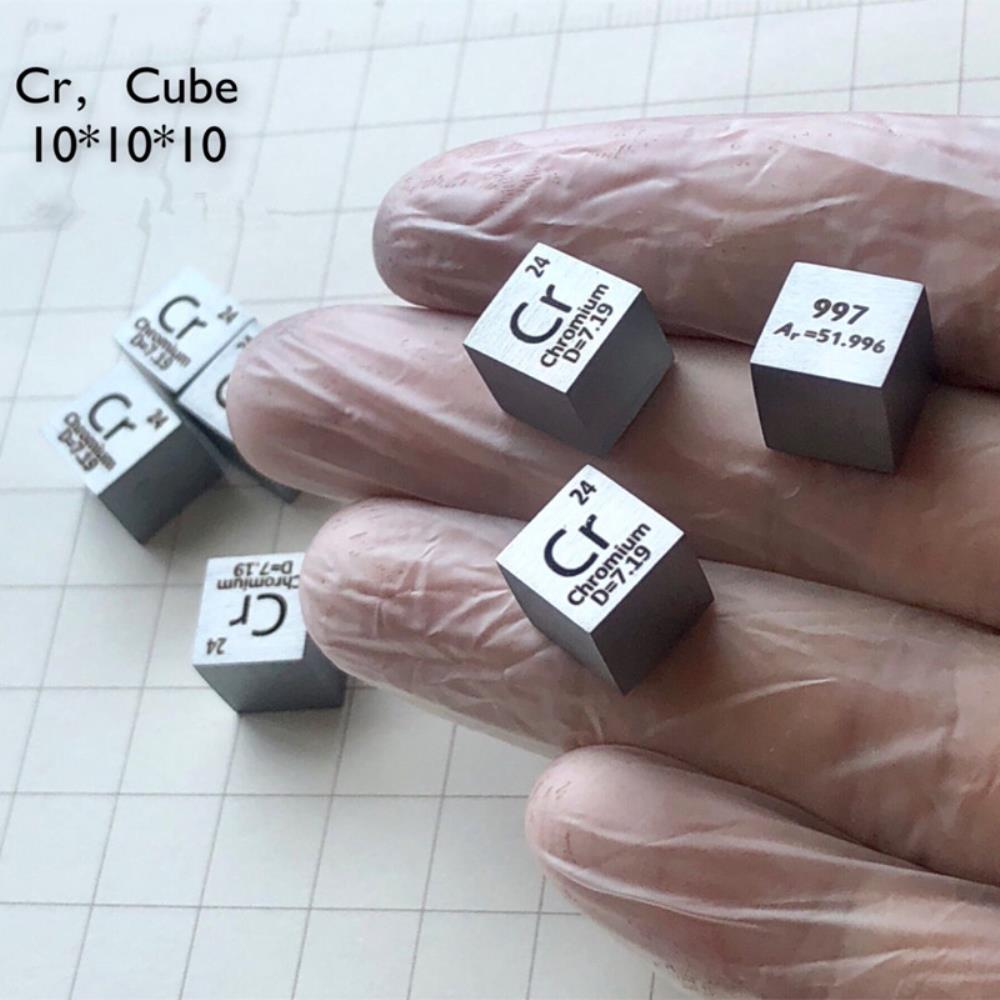 3e598e6954b0e79afbbe4cfd90d148f3bb5.jpg 1cm Metal Chromium Cubic Element Periodic Phenotype High-purity Cr 99.7% - Image 3