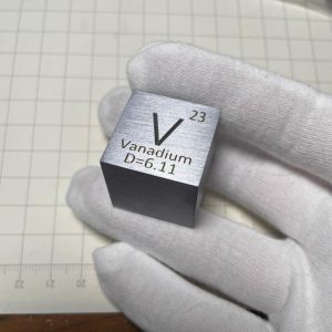 1-inch Metal Vanadium Cubic Element Periodic Phenotype High-purity V 99.9%