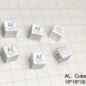 1cm Metal Aluminum Cubic Element Periodic Phenotype Al(Aluminium) 99.7%