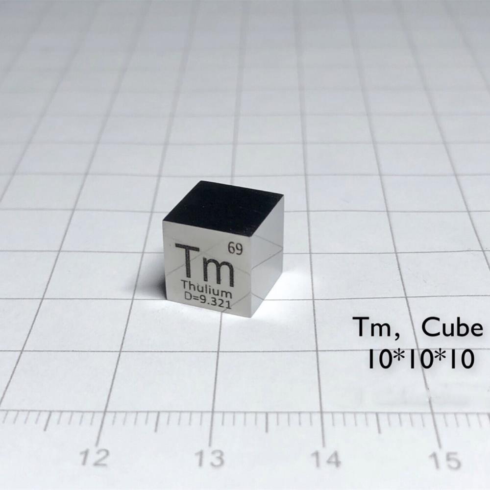 92309904cc006cbff557127feacfe9379bf.jpg 10mm Mirror Polished Thulium Cubic Element Periodic Phenotype High-purity Tm 99.99%
