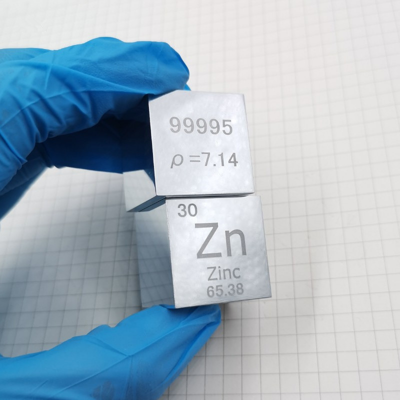 97241c6fa39f0e8f4f7d24d9bdbac99792b.jpg 25.4mm Mirror Polished Zinc Cube Element Periodic Phenotype Zn 99.995% - Image 2