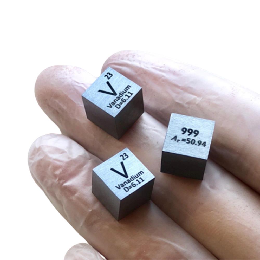 a6444c1defb26493ccfaff5ac1d082293b3.jpg 1cm Metal Vanadium Cubic Element Periodic Phenotype High-purity V 99.9% - Image 2