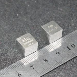 10mm Metal Holmium Cubic Element Periodic Phenotype High-purity Ho 99.9%