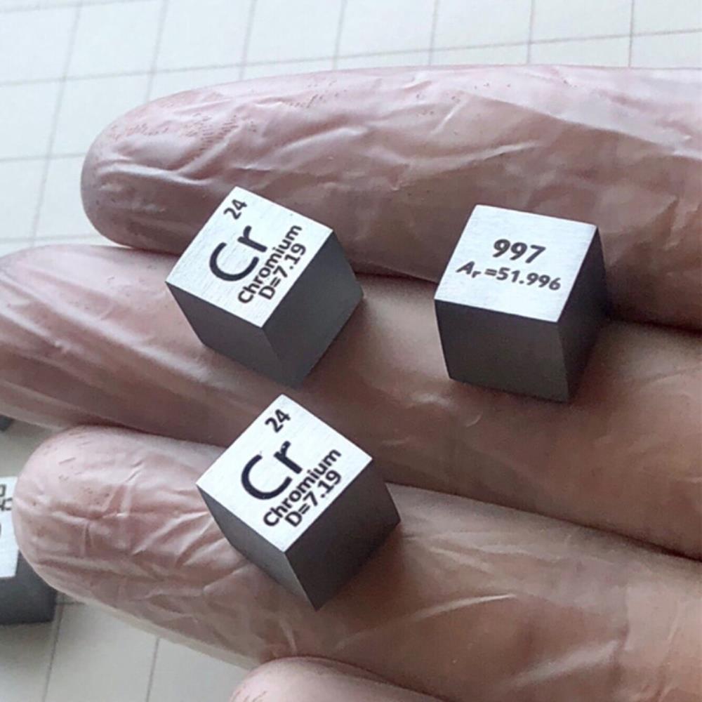 dc3c171eff971ce706e6b16e61266095ebd.jpg 1cm Metal Chromium Cubic Element Periodic Phenotype High-purity Cr 99.7% - Image 4