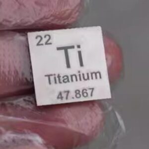 0.5 x 20 x 20mm Periodic Phenotype Titanium Sheet High-purity Ti 99.5%