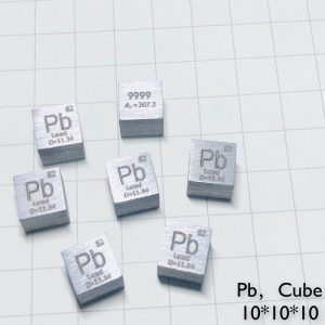 1cm Metal Lead Cubic Element Periodic Phenotype Pb 99.99%