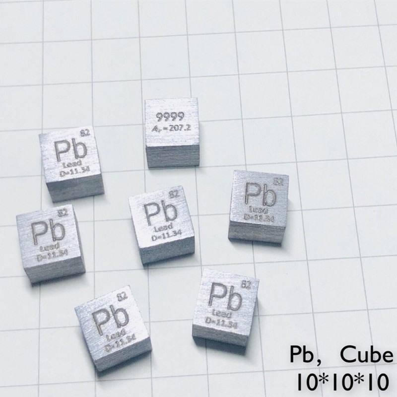 f735b249d9be432566ae998676430c585fd 1cm Metal Lead Cubic Element Periodic Phenotype Pb 99.99%