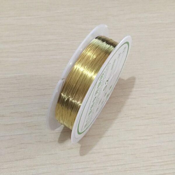 10 Rolls Of Metal Copper Wire DIY Crafts Jewelry Bead Rope Processing - Image 4