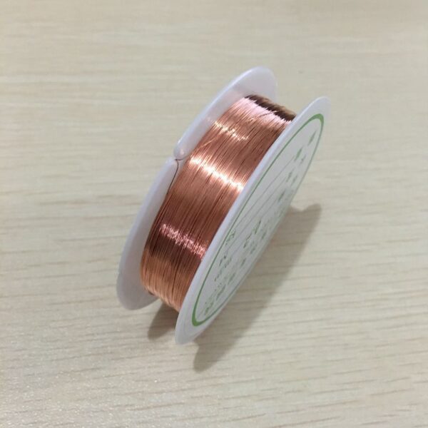 10 Rolls Of Metal Copper Wire DIY Crafts Jewelry Bead Rope Processing - Image 3