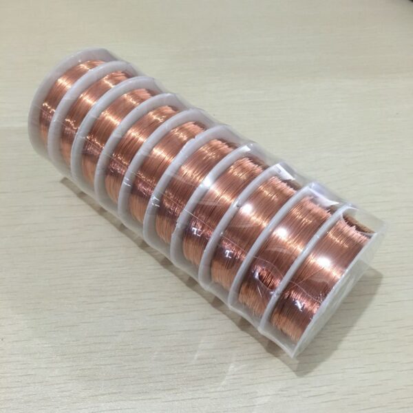 10 Rolls Of Metal Copper Wire DIY Crafts Jewelry Bead Rope Processing - Image 8