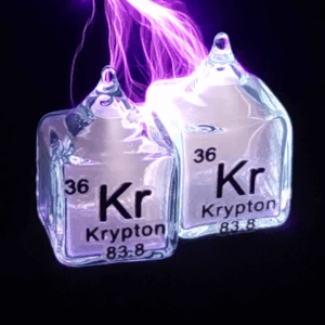 Rare Krypton Gas Cube 5N