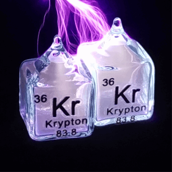 Rare Krypton Gas Cube 5N