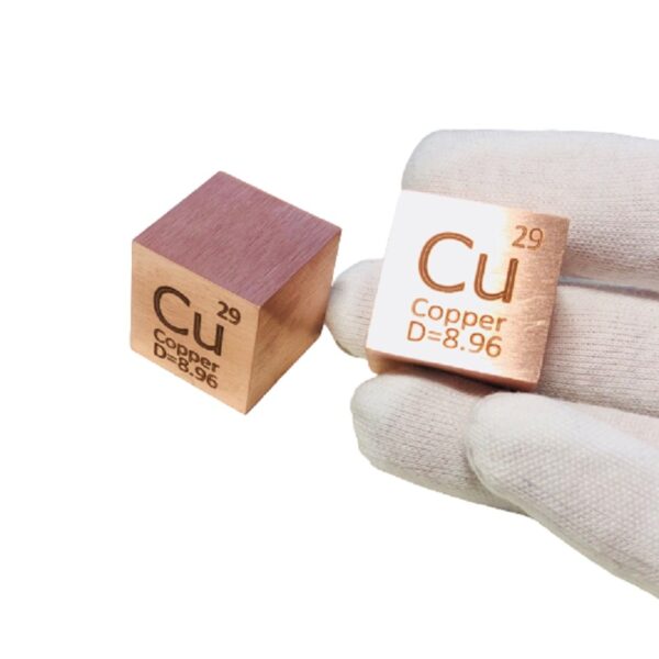 1inch Copper Cubic Periodic Phenotype Cubic Cu 99.95%