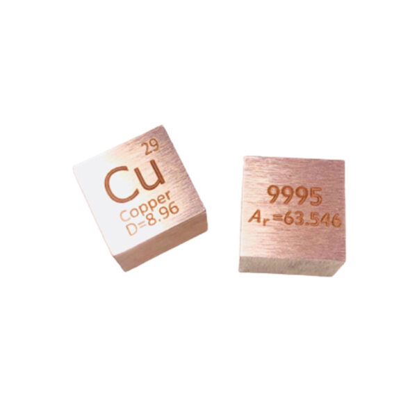 1inch Copper Cubic Periodic Phenotype Cubic Cu 99.95% - Image 2