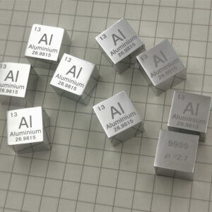 25.4mm Metal Lead Cubic Element Periodic Phenotype Carving Pb 99.99%
