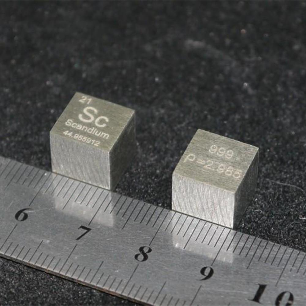 3f0db2b9e3dd497f3cde49cf33b078f07fe 1cm Pure Scandium Cubic, 99.9% High-purity Metal Sc