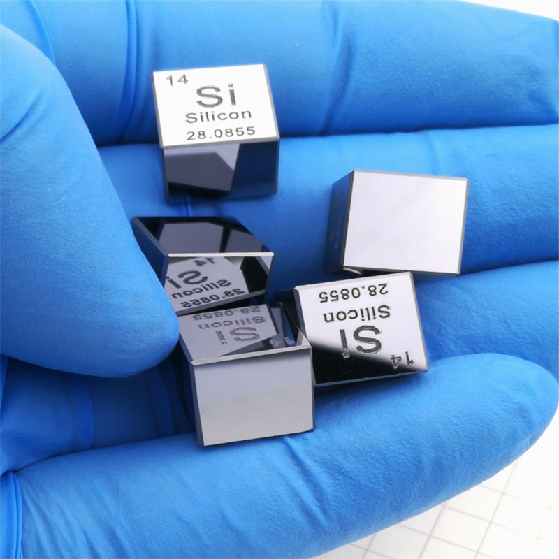 5659e370b40b14690fd0a51010d88db3e6d 10mm Mirror Silicon Cubic Element Periodic Phenotype High-purity Si 6N
