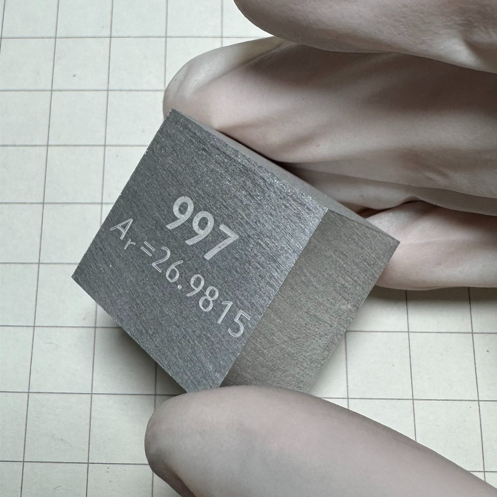 8e1a2ca6e293aea2166152c1104905550db 1-inch Metal Aluminum Cubic Element Periodic Phenotype Al(Aluminium) 99.7% - Image 2