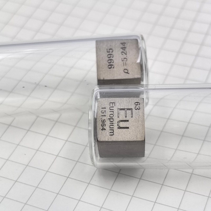 057e146c77b913bb28e8751ee3cd95f1816 10mm Argon Filled Glass Sealed Europium Cubic Element Periodic Phenotype Eu - Image 2