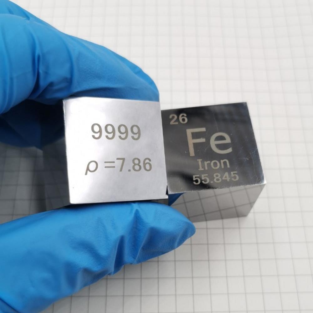0bb60290cdc37a1aa1bd8815efbb176bac9 25.4mm Metal Iron Cube, Mirror Polished 99.99% High-purity Element Fe Block - Image 3