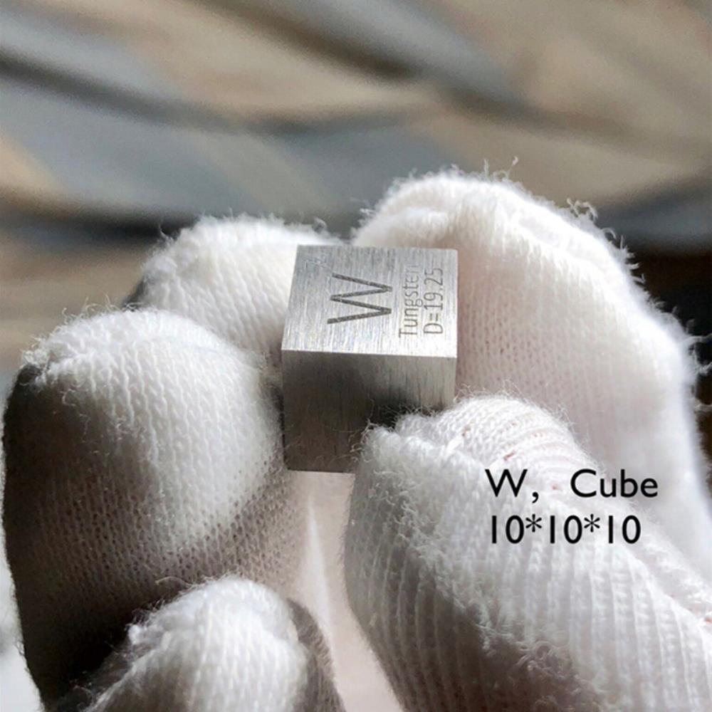 0cb1e2bd519ff6337508b3698612a55951c 7-piece Set Of Colored 10mm Tungsten Cube, 99.95% High-purity Metal W Block - Image 9