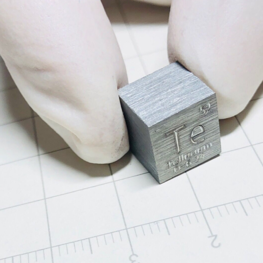 0d0d4edeb33dd67def9ef90964700db14c1 1cm Tellurium Cube, 99.99% High-purity Metal Te Block - Image 2