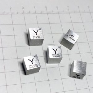 10mm Gadolinium Cube 99.99% Pure Gd Density Metal Cubic for Element Collection
