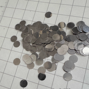 Pure Platinum Small Disc, 99.95% High-purity Metal Pt