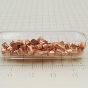 10g Glass Sealed Copper Particles, High-purity Metal Cu 99.99%