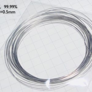 Pure Palladium Wire, Diameter 0.5mm, Length 5cm, 99.99% High-purity Metal Pd