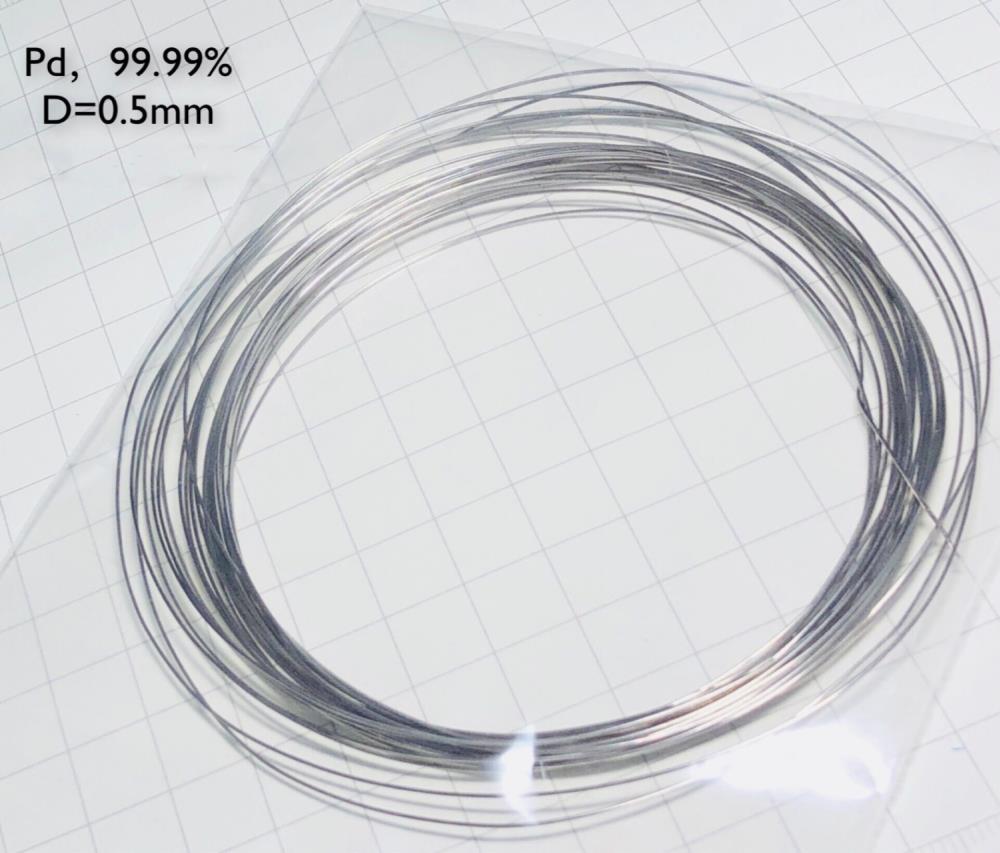25f21fa02c6256052933f5fcc6d5ed29790 Pure Palladium Wire, Diameter 0.5mm, Length 1m, 99.99% High-purity Metal Pd - Image 2