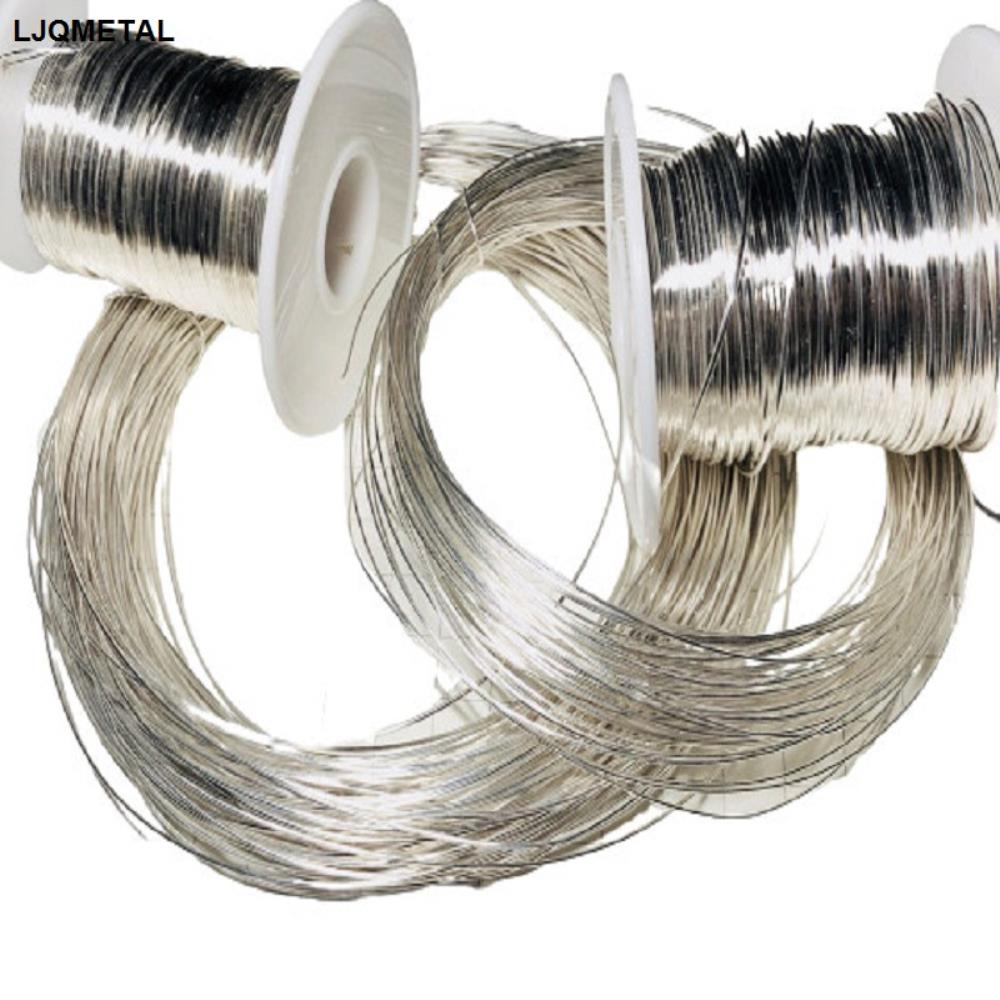 34537cfca48c909457eb4d67fb62c2d201c Pure Silver Wire, Diameter 2.5mm, Length 10cm, 99.99% High-purity Metal Ag - Image 2