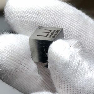 10mm Lutetium Cubic, 99.95% High-purity Metal Lu Block