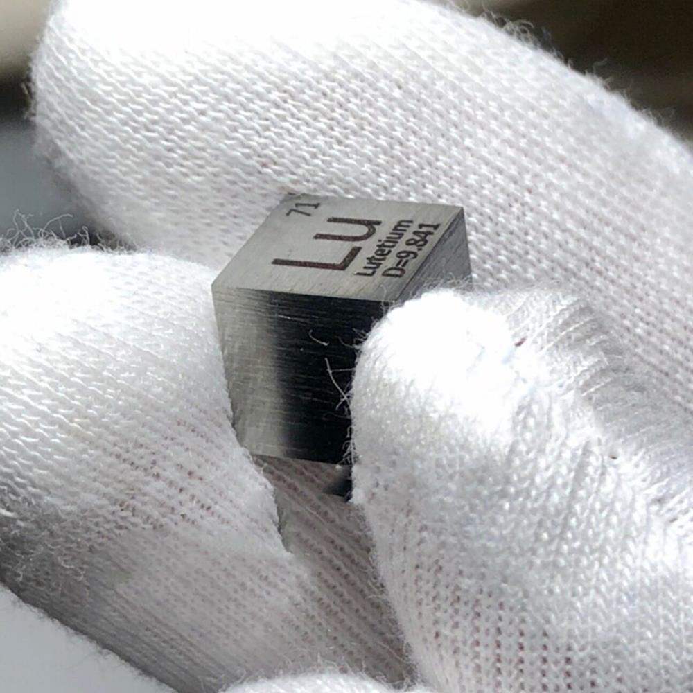 3a52a11bc245fdd4e18e1f7ccfc6d01464f 10mm Lutetium Cubic, 99.95% High-purity Metal Lu Block