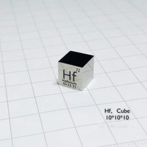 10mm Element Cube of Hafnium