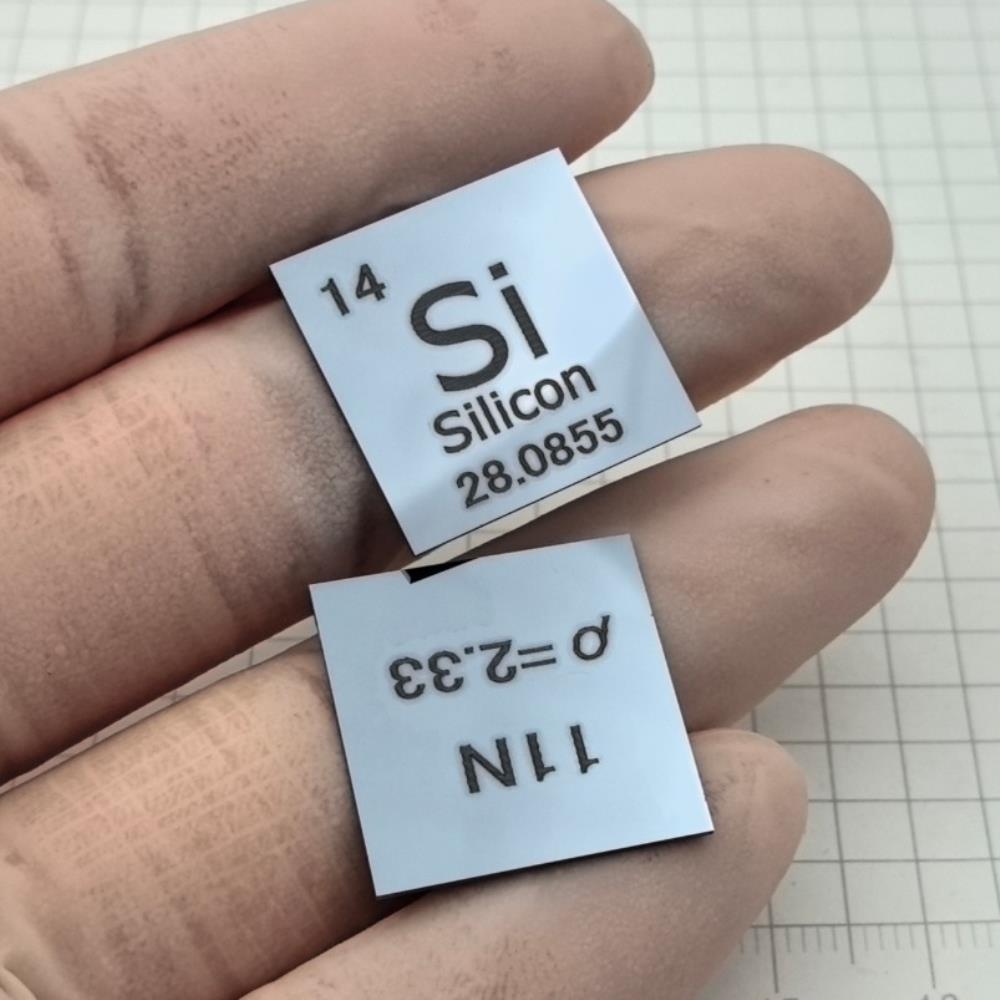 3bfa40b181b78ac2f4884ddb4557e3abe90 Pure Silicon Square Sheet, Carving Cycle Phenotype 11N Metal Si - Image 6
