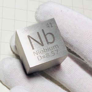 1-inch Niobium Cube, 99.95% High-purity Metal Nb Block