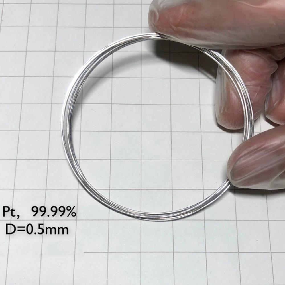428d2208f927948e2abf1fa9a65b71fe433 Pure Platinum Wire, Diameter 0.5mm, Length 1cm, 99.99% High-purity Metal Pt - Image 3