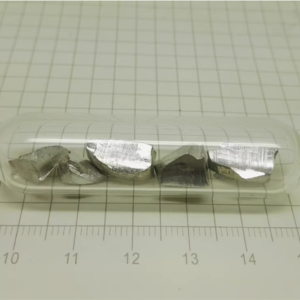 10g Glass Sealed Tin Block, 99.99% High-purity Metal Sn