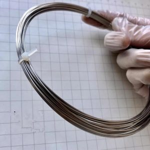 Nickel Metal Wire, Diameter 0.15mm, Length 10m, 99.99% High-purity Ni Wire