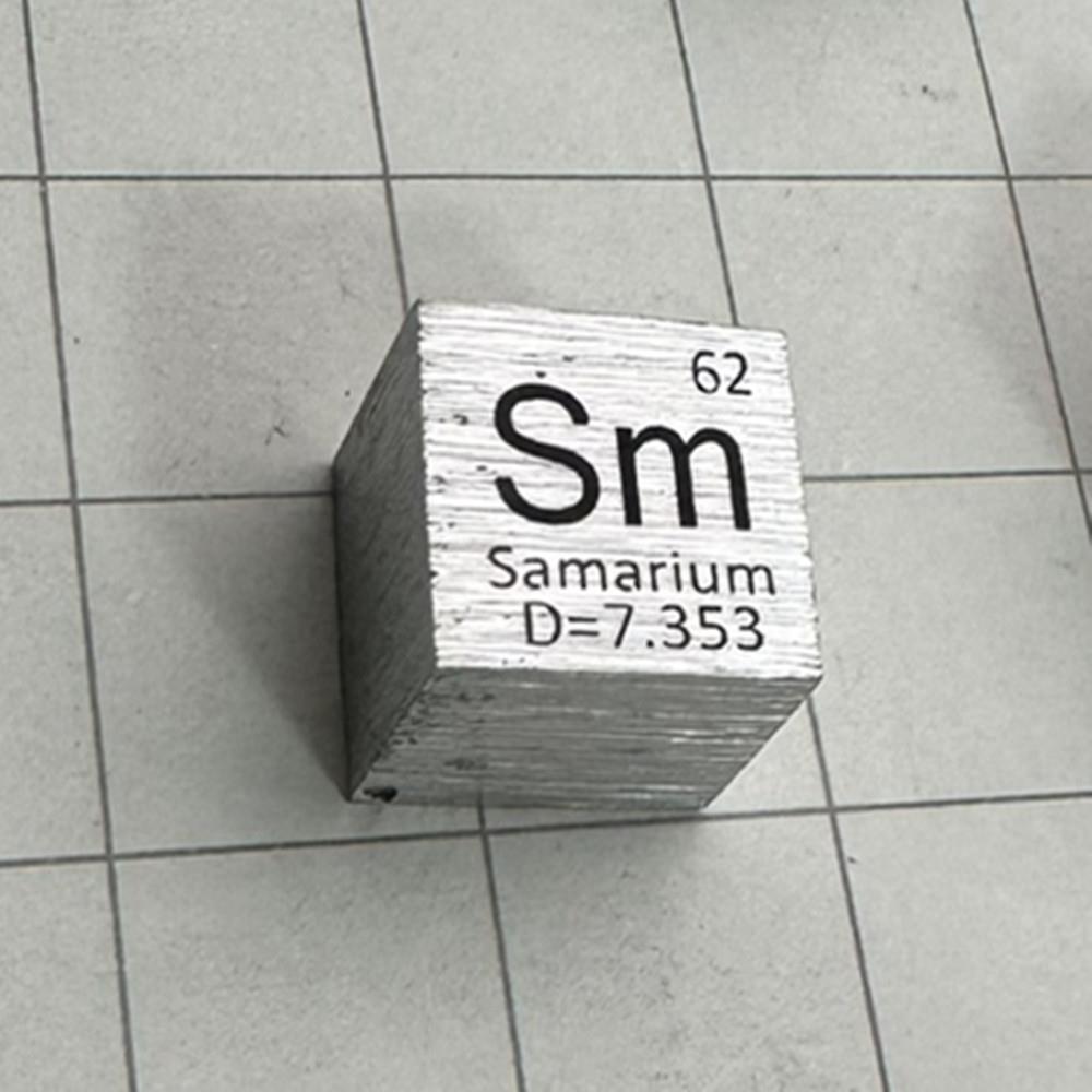 62172271b9a3f808d916f0f627cecc3df17 Defective 10mm Samarium Element Cube 99.95% Pure Samarium Metal Sample, Used for Collecting Hobbies