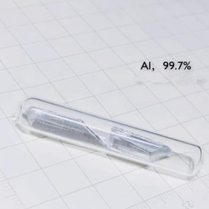 High Purity Glass Sealed Metal Aluminum Block Al 99.7% Aluminium