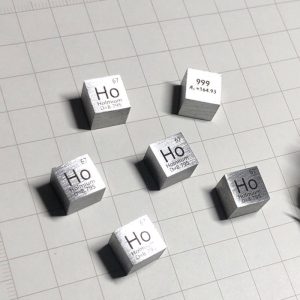 10mm Element Cube of Holmium Ho
