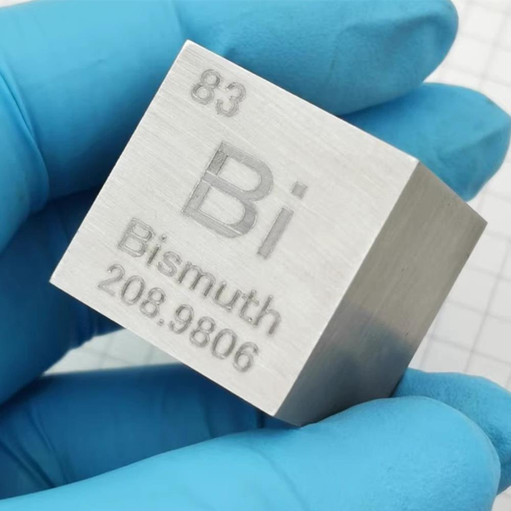 7f268b6e996380e4e1dca271d20951fa2b3 1-inch Metal Bismuth Cube, 99.99% High-purity Element Bi Block - Image 2